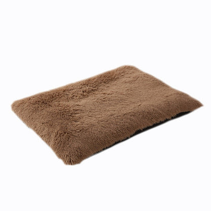 Tapis en peluche pour animaux de compagnie Tapis antidérapant pour nid d'animaux de compagnie 