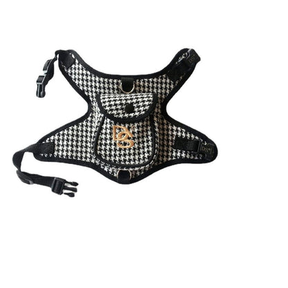 Gilet pour animaux de compagnie, combinaison pied-de-poule